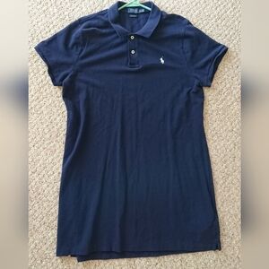 Polo Ralph Lauren The mesh Mini Navy short dress size XL